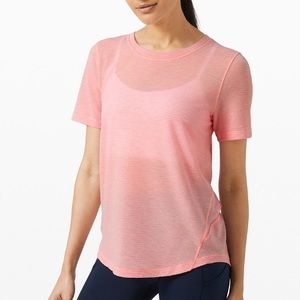 NWT Lululemon Long Distance Short Sleeve Shirt